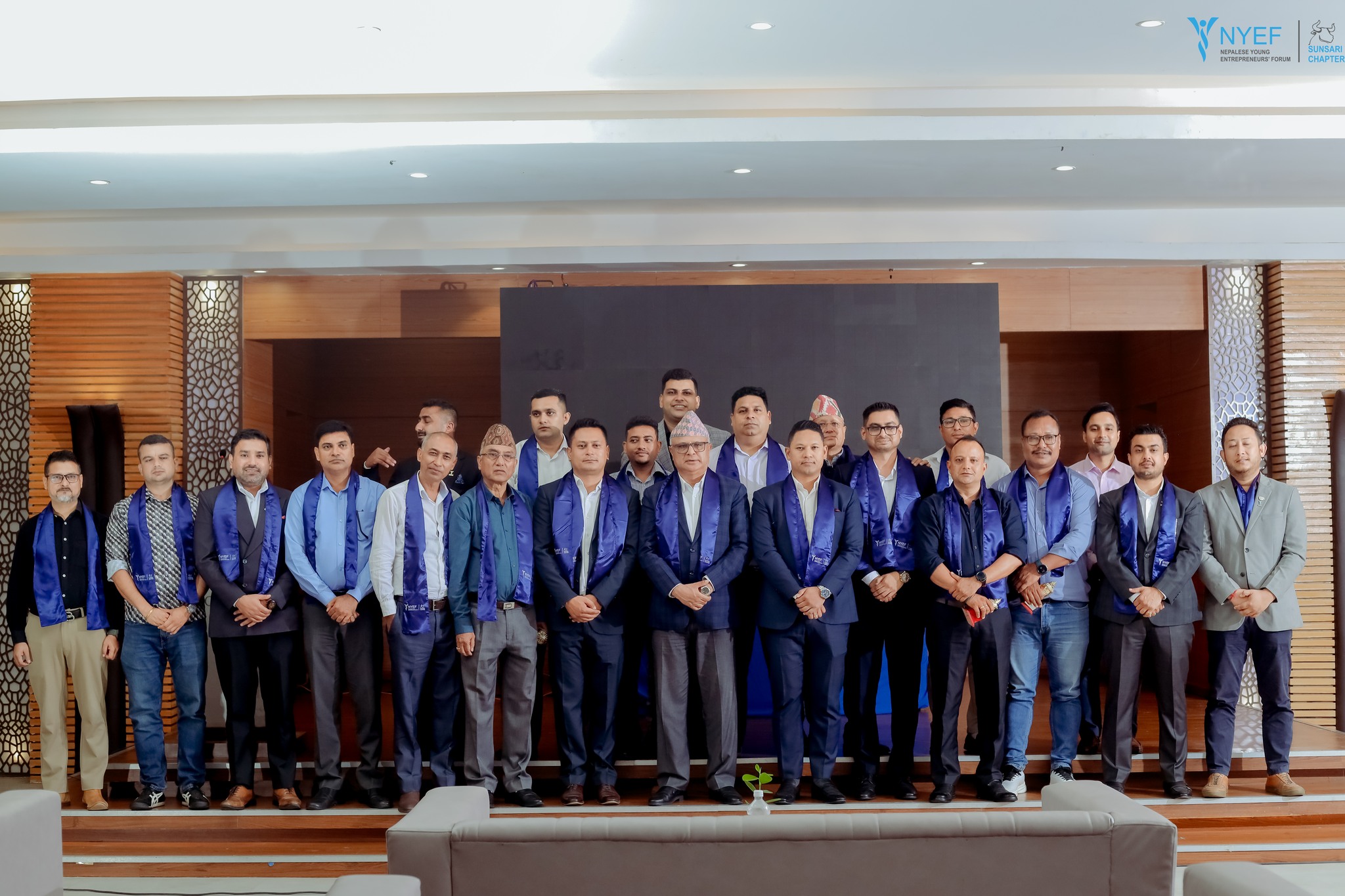 NYEF members in a meeting